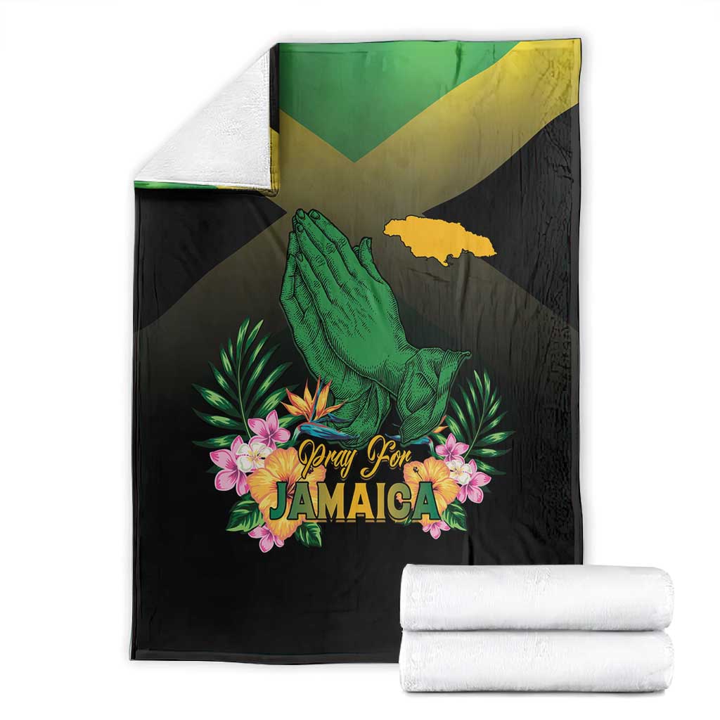 Jamaica Blanket Stay Strong - Stay Safe - African Pride