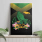 Jamaica Canvas Wall Art Stay Strong - Stay Safe - African Pride