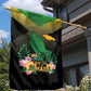Jamaica Garden Flag Stay Strong - Stay Safe - African Pride