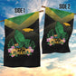 Jamaica Garden Flag Stay Strong - Stay Safe - African Pride