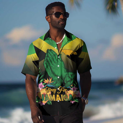 Personalized Jamaica Hawaiian Shirt Stay Strong - Stay Safe - African Pride