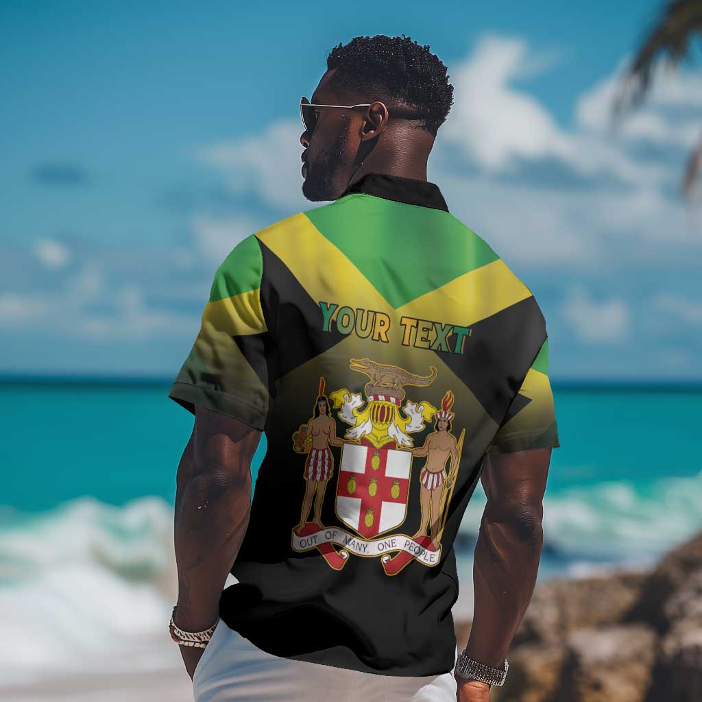 Personalized Jamaica Hawaiian Shirt Stay Strong - Stay Safe - African Pride