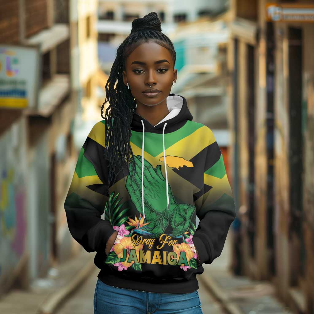 Personalized Jamaica Hoodie Stay Strong - Stay Safe - African Pride