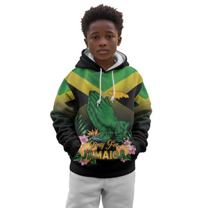 Personalized Jamaica Kid Hoodie Stay Strong - Stay Safe - African Pride