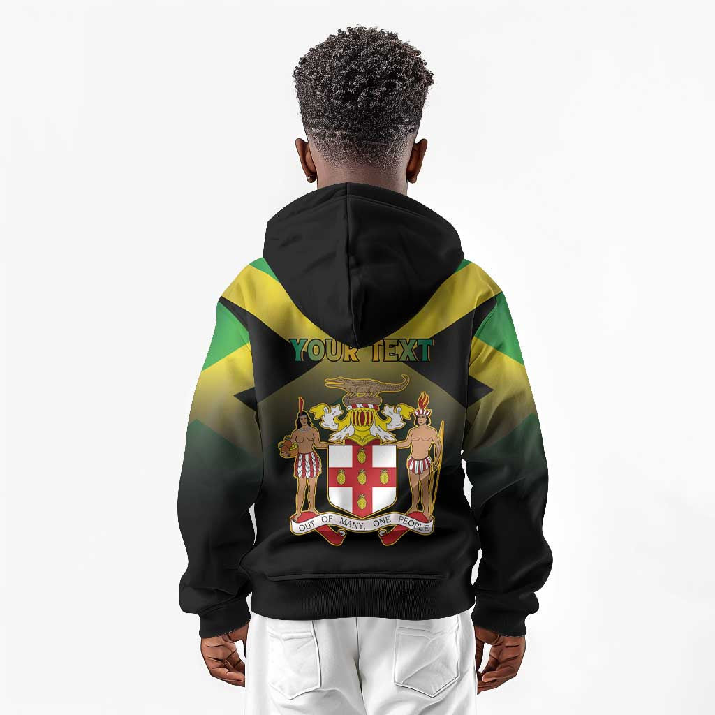 Personalized Jamaica Kid Hoodie Stay Strong - Stay Safe - African Pride
