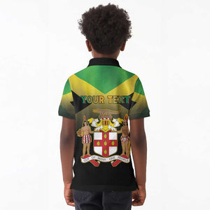 Personalized Jamaica Kid Polo Shirt Stay Strong - Stay Safe - African Pride