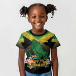 Personalized Jamaica Kid T shirt Stay Strong - Stay Safe - African Pride