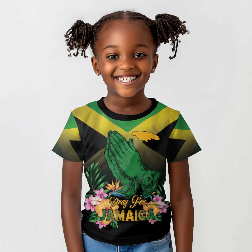 Personalized Jamaica Kid T shirt Stay Strong - Stay Safe - African Pride