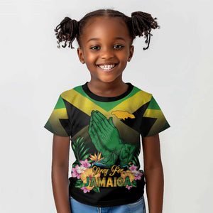 Personalized Jamaica Kid T shirt Stay Strong - Stay Safe - African Pride