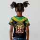 Personalized Jamaica Kid T shirt Stay Strong - Stay Safe - African Pride