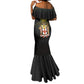 Personalized Jamaica Mermaid Dress Stay Strong - Stay Safe - African Pride