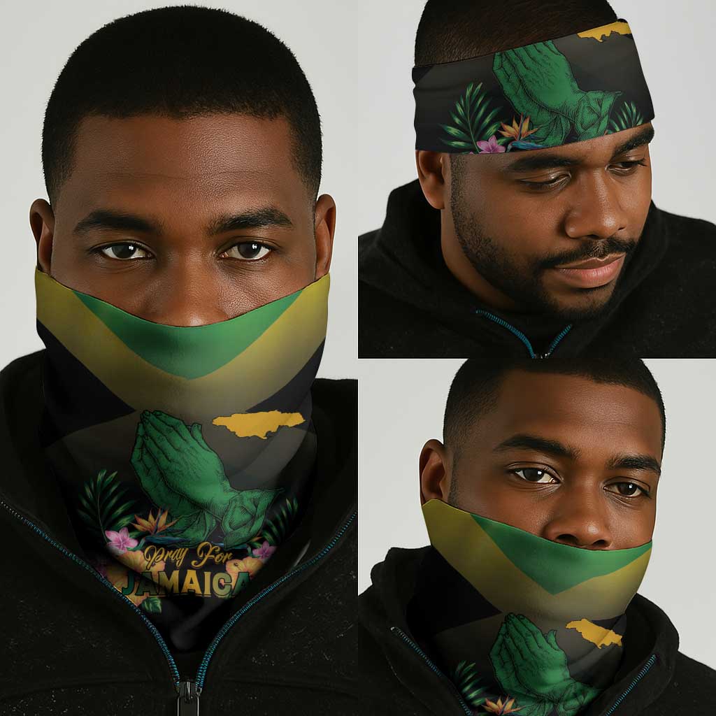 Jamaica Neck Gaiter Stay Strong - Stay Safe - African Pride