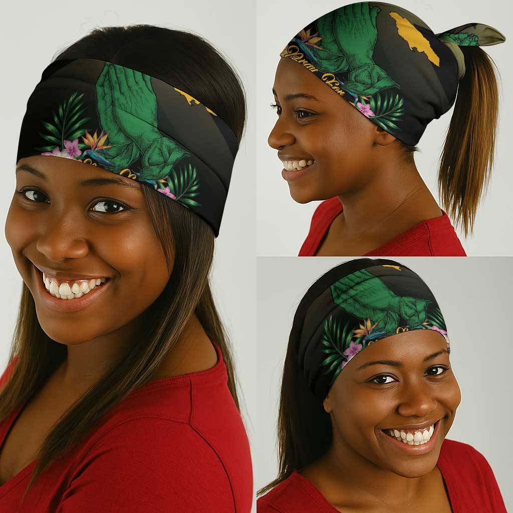 Jamaica Neck Gaiter Stay Strong - Stay Safe - African Pride
