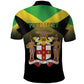Personalized Jamaica Polo Shirt Stay Strong - Stay Safe - African Pride