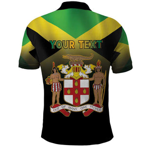 Personalized Jamaica Polo Shirt Stay Strong - Stay Safe - African Pride