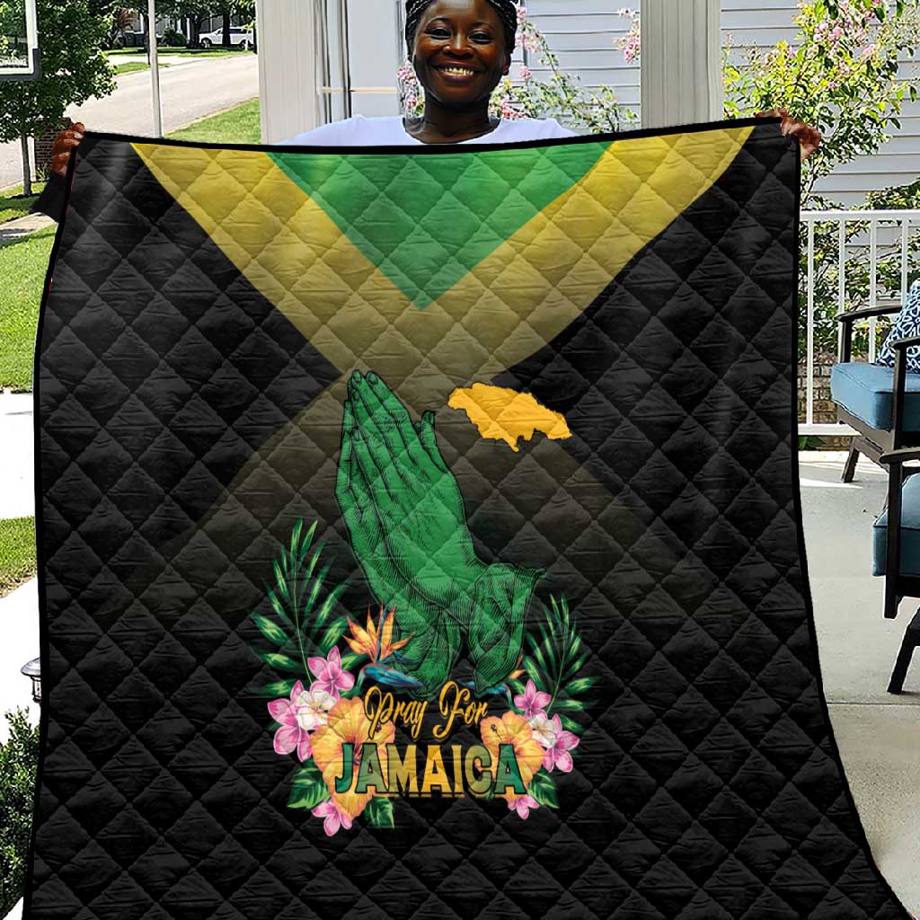 Jamaica Quilt Stay Strong - Stay Safe - African Pride