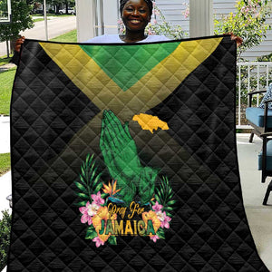 Jamaica Quilt Stay Strong - Stay Safe - African Pride