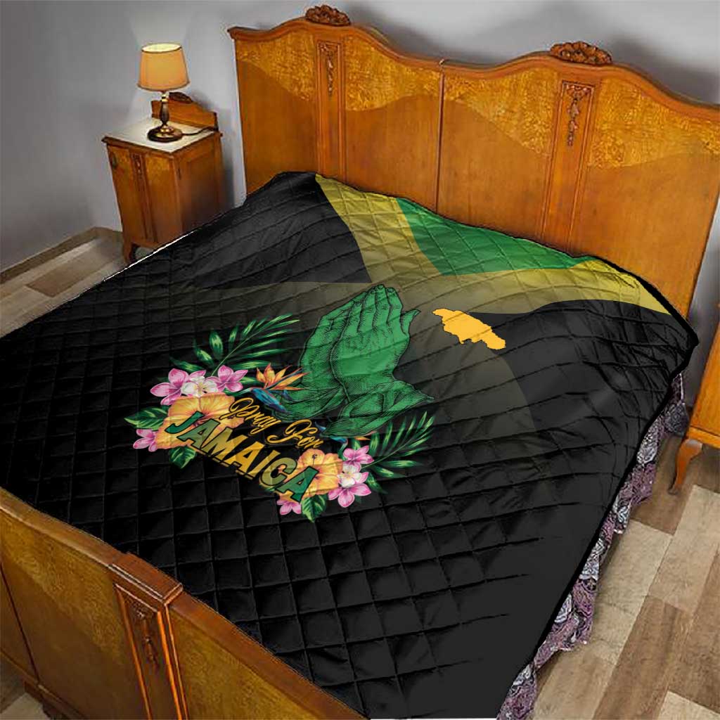 Jamaica Quilt Stay Strong - Stay Safe - African Pride