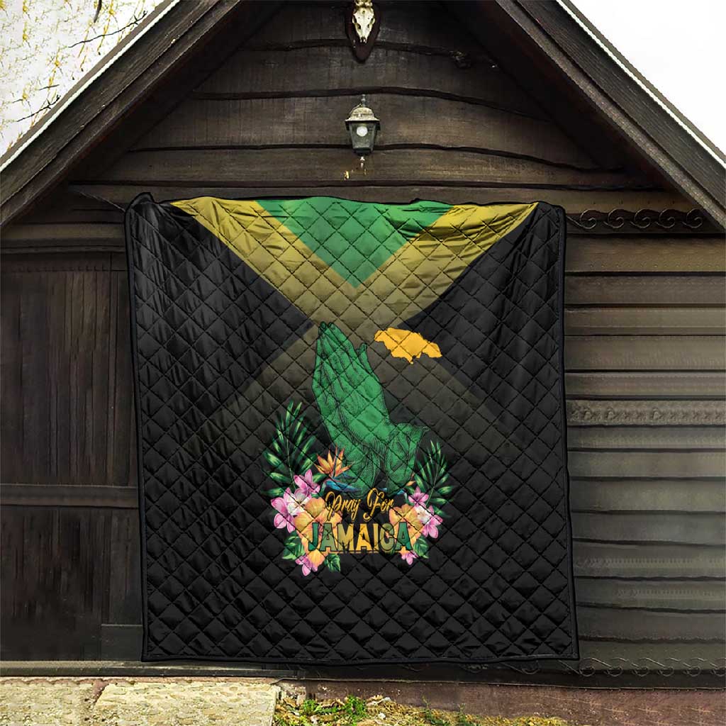 Jamaica Quilt Stay Strong - Stay Safe - African Pride