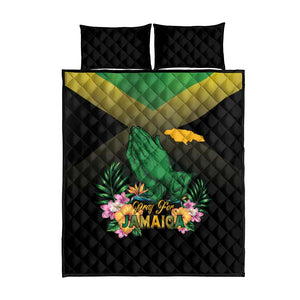 Jamaica Quilt Bed Set Stay Strong - Stay Safe - African Pride