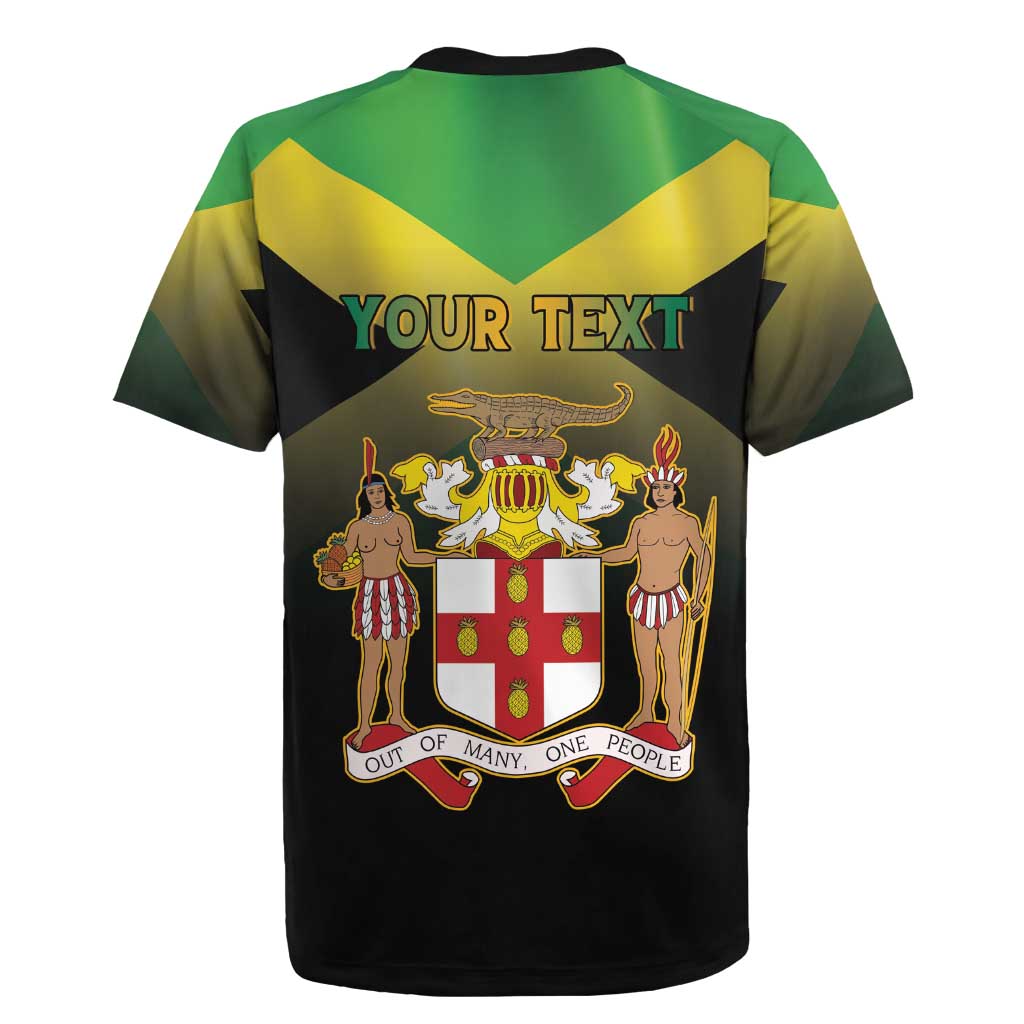 Personalized Jamaica Rugby Jersey Stay Strong - Stay Safe - African Pride