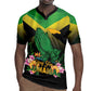 Personalized Jamaica Rugby Jersey Stay Strong - Stay Safe - African Pride
