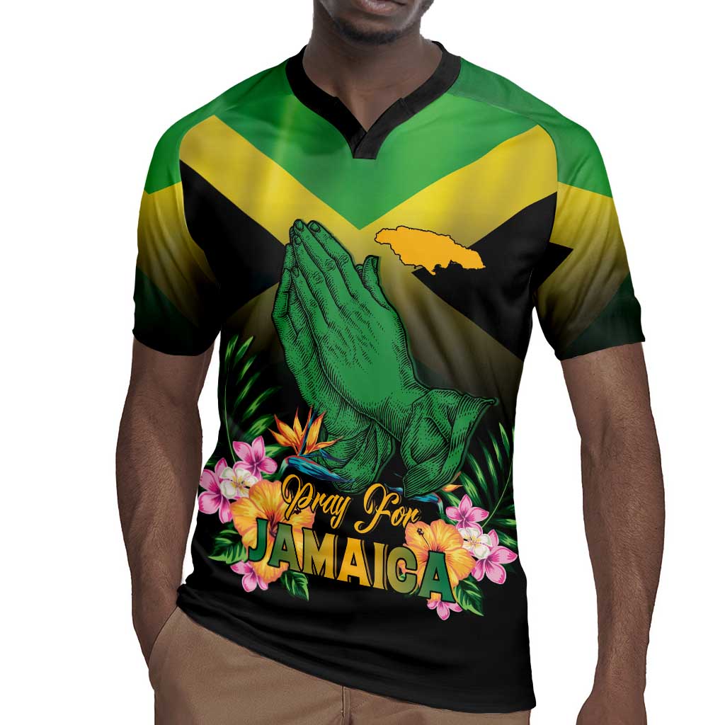 Personalized Jamaica Rugby Jersey Stay Strong - Stay Safe - African Pride