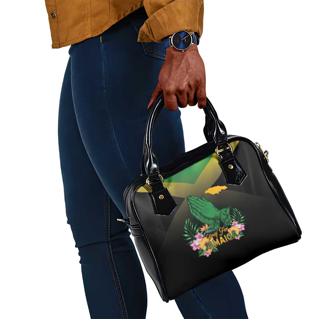 Jamaica Shoulder Handbag Stay Strong - Stay Safe - African Pride