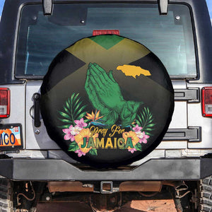 Jamaica Spare Tire Cover Stay Strong - Stay Safe - African Pride