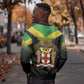 Personalized Jamaica Sweatshirt Stay Strong - Stay Safe - African Pride