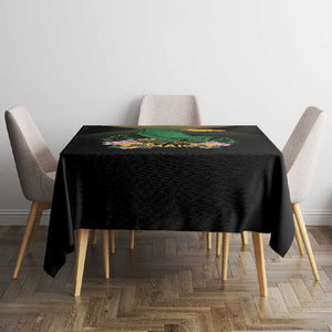 Jamaica Tablecloth Stay Strong - Stay Safe - African Pride