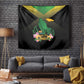 Jamaica Tapestry Stay Strong - Stay Safe - African Pride