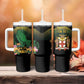 Personalized Jamaica Tumbler With Handle Stay Strong - Stay Safe - African Pride