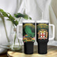 Personalized Jamaica Tumbler With Handle Stay Strong - Stay Safe - African Pride