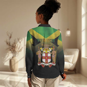 Personalized Jamaica Women Casual Shirt Stay Strong - Stay Safe - African Pride