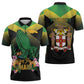 Personalized Pray For Jamaica Zipper Polo Shirt Jamaica Strong