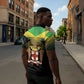 Personalized Pray For Jamaica Zipper Polo Shirt Jamaica Strong