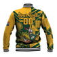 Custom South Africa Rugby Baseball Jacket Springboks With Protea Cynaroides LT18