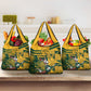 Custom South Africa Rugby Grocery Bag Springboks With Protea Cynaroides
