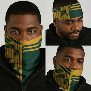 South Africa Rugby Neck Gaiter Springboks With Protea Cynaroides - African Pride
