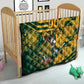 Custom South Africa Rugby Quilt Springboks With Protea Cynaroides