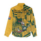 Custom South Africa Rugby Women Casual Shirt Springboks With Protea Cynaroides LT18