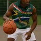 Custom South Africa Rugby Sleeveless Hoodie Springboks Mascot African Pattern - African Pride