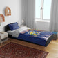 Personalized Central African Republic Coat Of Arms Bedding Set Kente Pattern