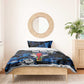 Personalized Central African Republic Bedding Set Elephant With King Protea