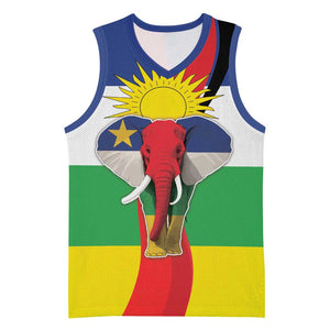 Central African Republic Republic Day 1958 Basketball Jersey Zo Kwe Zo - Flag Style - African Pride