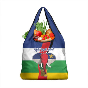 Central African Republic Republic Day 1958 Grocery Bag Zo Kwe Zo - Flag Style