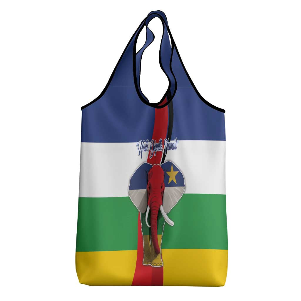 Central African Republic Republic Day 1958 Grocery Bag Zo Kwe Zo - Flag Style