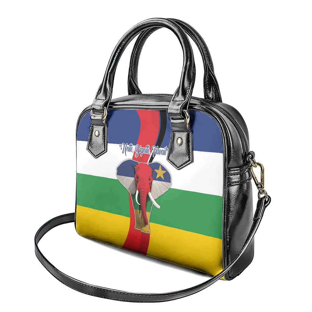 Central African Republic Republic Day 1958 Shoulder Handbag Zo Kwe Zo - Flag Style