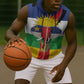 Central African Republic Republic Day 1958 Sleeveless Zip Hoodie Zo Kwe Zo - Flag Style - African Pride